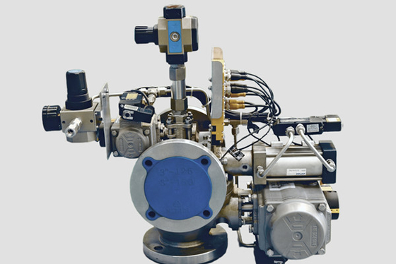Large Bearing Piggable Ball Valve Integral Flanges ISO 3A Approval